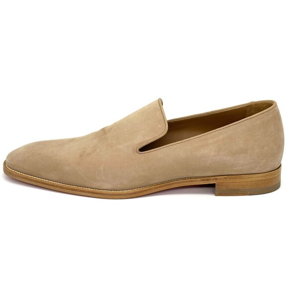 Christian Louboutin DANNY FLEX FLAT Mens Venetian Nubuck Loafers Shoes main image 8